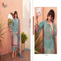 Shree Fabs Mashaal Emb Lawn Vol-1 Wholesale Patch Embroidery Pakistani Style Suits