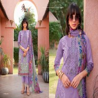 Shree Fabs Mashaal Emb Lawn Vol-1 Wholesale Patch Embroidery Pakistani Style Suits