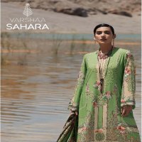 Varsha Sahara Wholesale Cotton Digitally With Embroidery Salwar Suits