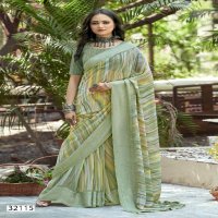 Vallabhi Alopa Vol-7 Wholesale Abstract Print Georgette Fabrics Sarees