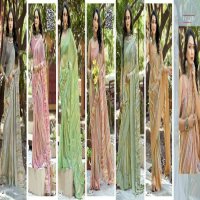 Vallabhi Alopa Vol-7 Wholesale Abstract Print Georgette Fabrics Sarees