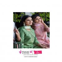 Mystic 9 Swara Vol-2 Wholesale Rayon Dobby Lurex Straight Cut Catalog