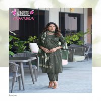 Mystic 9 Swara Vol-2 Wholesale Rayon Dobby Lurex Straight Cut Catalog