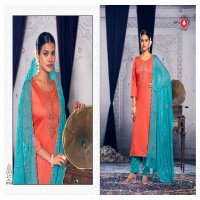 Triple AAA Aparna Wholesale Jam Cotton With Heavy Work Dress Material