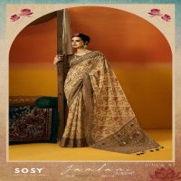 SOSY Jamdani Wholesale Spun Handwoven Jamndani Ethnic Sarees