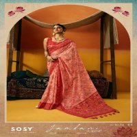 SOSY Jamdani Wholesale Spun Handwoven Jamndani Ethnic Sarees