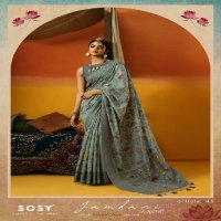 SOSY Jamdani Wholesale Spun Handwoven Jamndani Ethnic Sarees