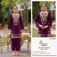 Shree Fabs R-1726 Wholesale Readymade Indian Pakistani Code Sets