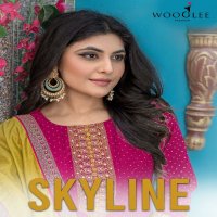 Wooglee Skyline Wholesale Vetican Fabrics Readymade 3 Piece Salwar Suits