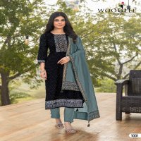 Wooglee Skyline Wholesale Vetican Fabrics Readymade 3 Piece Salwar Suits