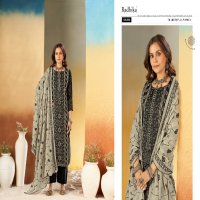 radhika azara black berry vol 16 unique print cotton ladies suits
