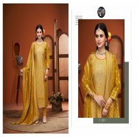 Fourdots Mruga Wholesale Viscose Muslin Jacquard Work Dress Material