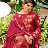 Varsha Fil De Rose Wholesale Viscose Muslin With Pitta Work Salwar Suits