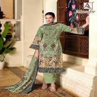 Alok Musafir Wholesale Pure Cambric Cotton With Embroidery Work Dress Material