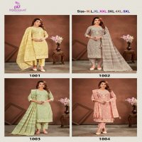 Poonam Cotton Candy Wholesale Linen Blend Cotton Readymade Suits
