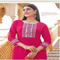 WOOGLEE PRESENTS BARBELLA VOL 13 FANCY READYMADE LONG KURTI CATALOG