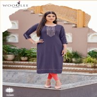 WOOGLEE PRESENTS BARBELLA VOL 13 FANCY READYMADE LONG KURTI CATALOG