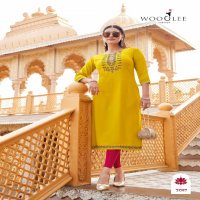 WOOGLEE PRESENTS BARBELLA VOL 13 FANCY READYMADE LONG KURTI CATALOG