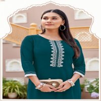 WOOGLEE PRESENTS BARBELLA VOL 13 FANCY READYMADE LONG KURTI CATALOG
