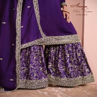 Twisha By Dani Creations Aanaya Vol-216 Wholesale Dola Jacquard Plazzo Designer Suits