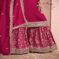 Twisha By Dani Creations Aanaya Vol-216 Wholesale Dola Jacquard Plazzo Designer Suits