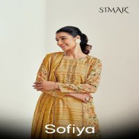 Glossy Simar Sofiya Wholesale Modal Muslin With Embroidery Work Salwar Suits