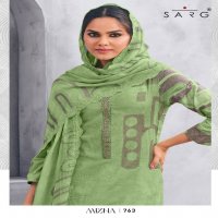 Sarg Mizna Wholesale Pure Cotton Lawn With Handwork Salwar Suits