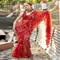 Vallabhi Tatvam Vol-2 Wholesale Georgette Line Foil Print Sarees