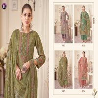 Kala Fashion Heena Wholesale Pure Modal Digital Print With Hand Work Dress Material