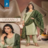 Kaya Udaan Vol-3 Wholesale Straight Cut Kurti With Pant And Dupatta