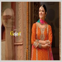 Eba Lifestyle Gajari Wholesale Chinon Silk Top With Pant And Dupatta