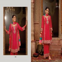 Eba Lifestyle Gajari Wholesale Chinon Silk Top With Pant And Dupatta