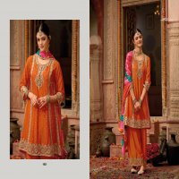 Eba Lifestyle Gajari Wholesale Chinon Silk Top With Pant And Dupatta