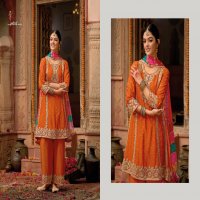 Eba Lifestyle Gajari Wholesale Chinon Silk Top With Pant And Dupatta