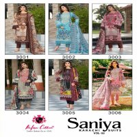 Nafisa Saniya Karachi Suits Vol-3 Wholesale Printed Dress Material