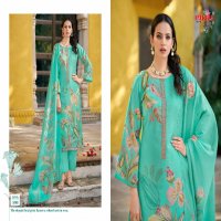 Pakiza Noor Vol-53 Wholesale Rose Silk Chanderi With Work Dress Material