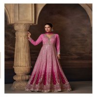 sayuri designer avni chinon silk readymade exclusive gown sets online
