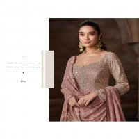 sayuri designer avni chinon silk readymade exclusive gown sets online
