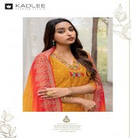 Kadlee Divaine Wholesale Vetican Foil Print Kurti With Pant And Dupatta