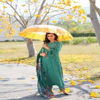 Varsha Twilight Wholesale Cotton Printed With Embroidery Salwar Suits