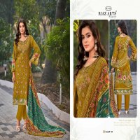 Riaz Arts Elan Vol-2 Wholesale Pure Pakistani Lawn Cotton With Work Dress Material