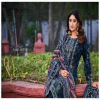 Riaz Arts Elan Vol-2 Wholesale Pure Pakistani Lawn Cotton With Work Dress Material