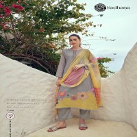 Sadhana Garden Of Eden Wholesale Pure Lawn Cotton With Fancy Work Salwar Suits