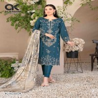 Al Karam Florence Vol-6 Wholesale Pure Lawn Cotton Dress Material