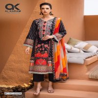Al Karam Florence Vol-6 Wholesale Pure Lawn Cotton Dress Material