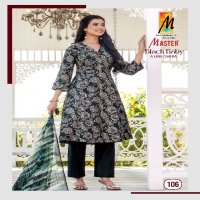 master black baby vertican print readymade fancy suit for ladies