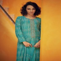 aman by mann rasiya modal muslin silk pretty look dress material