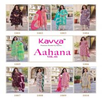 kavya aahana capsule readymade attractive look suit for ladies