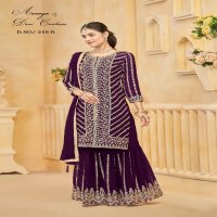 Twisha By Dani Creations Aanaya Vol-219 Wholesale Faux Georgette Salwar Kameez