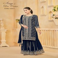 Twisha By Dani Creations Aanaya Vol-219 Wholesale Faux Georgette Salwar Kameez